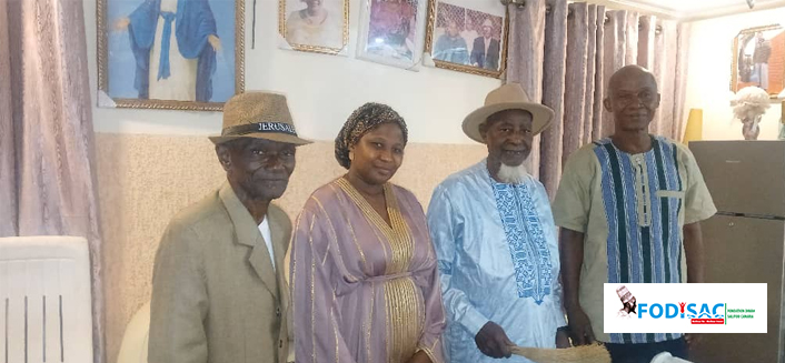 ACTIVITÉS DE LA FODISAC : VISITE DE COURTOISIE AU DOYEN JOSEPH SOUMAH