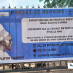 Préparatifs de l exposition “Sur les traces du Résistant Dinah Salifou CAMARA”