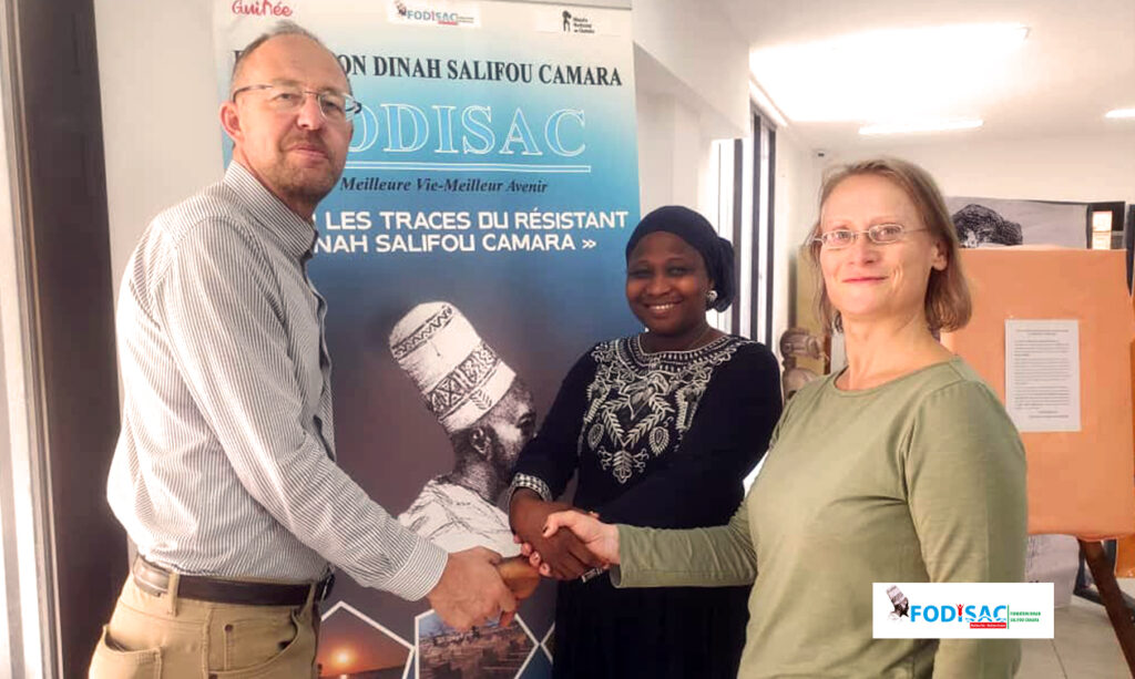Trois semaines de forte affluence pour l’exposition “Sur les Traces du Résistant Dinah Salifou CAMARA”