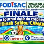 LA PREMIÈRE ÉDITION DU TOURNOI DOTÉ DU TROPHÉE ROI DINAH SALIFOU CAMARA ORGANISÉ PAR LA FODISAC